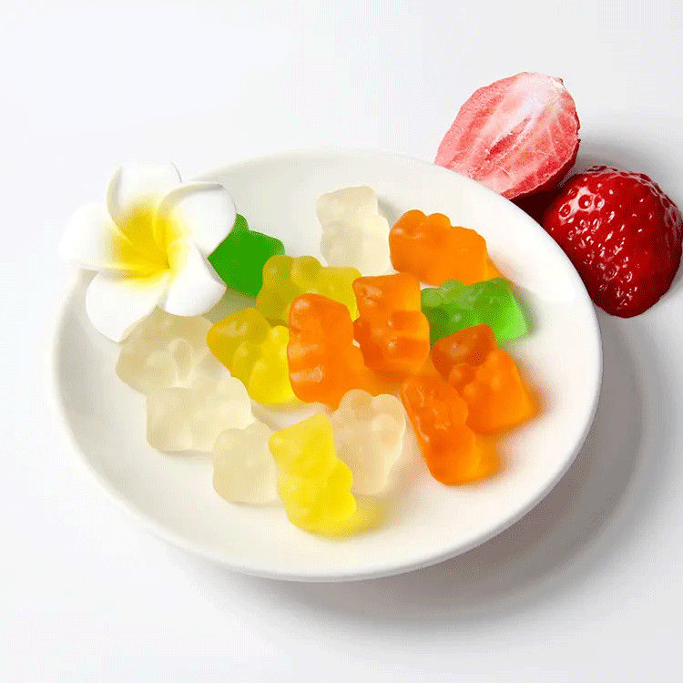 Частный лейбл Веган Дети Dha Gummy Candy Добавки для поддержки мозга Интеллект Усилитель рыбьего жира Омега 3 Gummies