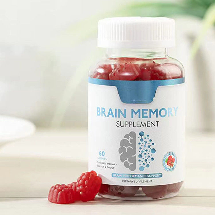 Oem Private Label Vegan Gummy Candy Focus Улучшить память Ноотропы Усилители мозга Дополнение Ноотропные жвачки